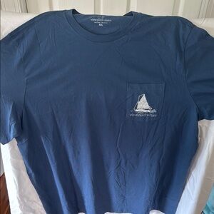 Vineyard Vines Men's Deep Blue Short Sleeve Tee